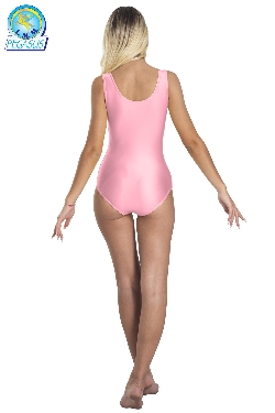 BODY LYCRA SMANICATO ROSA DONNA